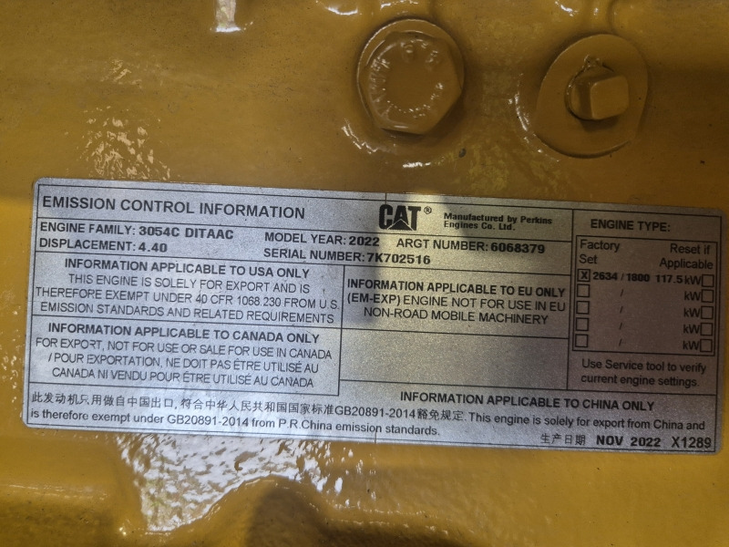 Caterpillar 3054C DITAAC Engine + Radiator - Motor pentru Echipament industrial: Foto 2 Caterpillar 3054C DITAAC Engine + Radiator - Motor pentru Echipament industrial: Foto 2