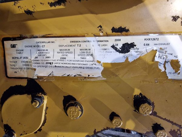 Caterpillar C7 Engine KHX 329D Excavator (Plant) - Motor pentru Utilaje constructii: Foto 2 Caterpillar C7 Engine KHX 329D Excavator (Plant) - Motor pentru Utilaje constructii: Foto 2