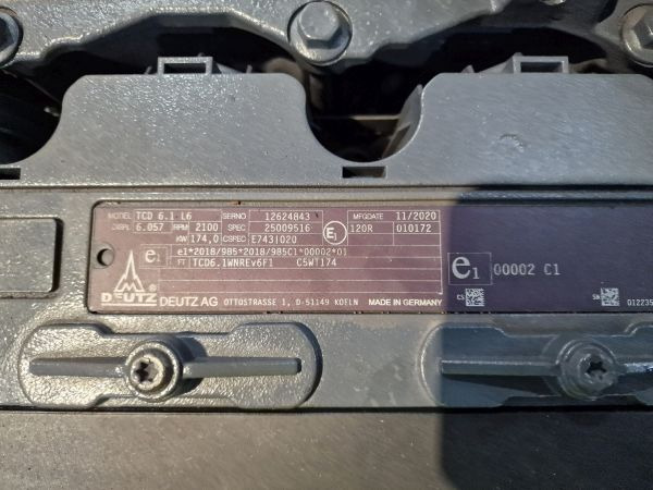 Deutz TCD6.1 L6 Engine Fully Reconditioned (Industrial) - Motor pentru Echipament industrial: Foto 2 Deutz TCD6.1 L6 Engine Fully Reconditioned (Industrial) - Motor pentru Echipament industrial: Foto 2