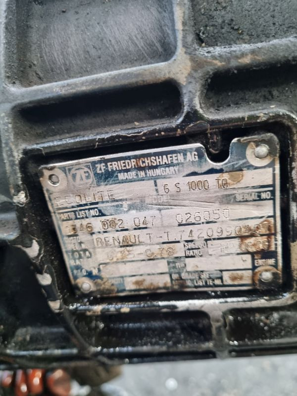 ZF 6S1000TO Gearbox - Cutie de viteze: Foto 2 ZF 6S1000TO Gearbox - Cutie de viteze: Foto 2