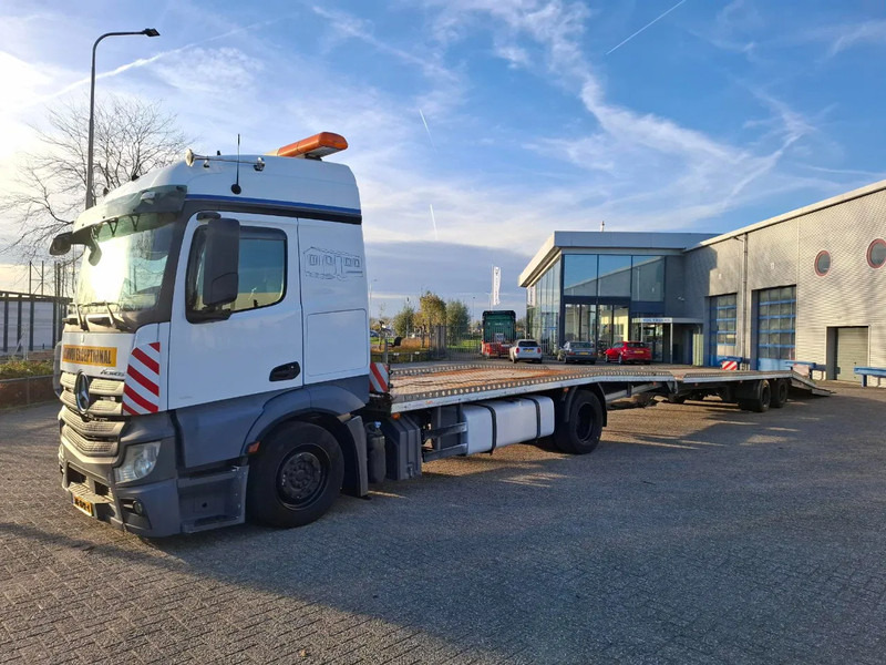 Mercedes-Benz Actros 1842 / NL TRUCK / CAR CARRIER COMBINATION / 1XWINCH / FRANZ MERSCH / GALVANIZED / SMART TACHO / AUTOMATIC / EURO-5 / 2012 - Camion transport auto: Foto 1 Mercedes-Benz Actros 1842 / NL TRUCK / CAR CARRIER COMBINATION / 1XWINCH / FRANZ MERSCH / GALVANIZED / SMART TACHO / AUTOMATIC / EURO-5 / 2012 - Camion transport auto: Foto 1