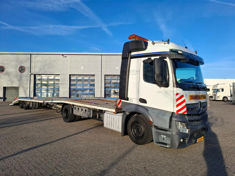 Mercedes-Benz Actros 1842 / NL TRUCK / CAR CARRIER COMBINATION / 1XWINCH / FRANZ MERSCH / GALVANIZED / SMART TACHO / AUTOMATIC / EURO-5 / 2012 - Camion transport auto: Foto 2 Mercedes-Benz Actros 1842 / NL TRUCK / CAR CARRIER COMBINATION / 1XWINCH / FRANZ MERSCH / GALVANIZED / SMART TACHO / AUTOMATIC / EURO-5 / 2012 - Camion transport auto: Foto 2