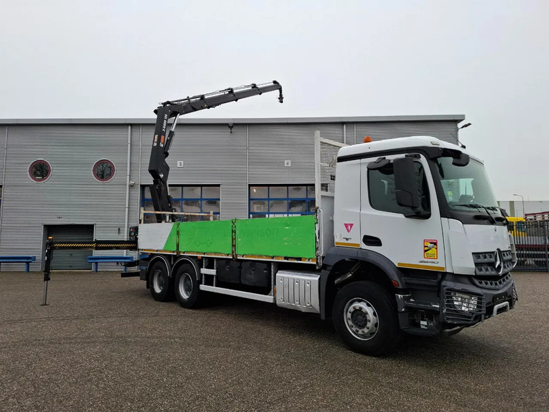 Mercedes-Benz Arocs 2640 / 6X4 / BOG AXLE / FULL-STEEL / HIAB X-HIDUO 188 B-3 / ROTATOR / REMOTE / PALLETHOOK / EURO-6 / 2017 - Camion cu macara: Foto 5 Mercedes-Benz Arocs 2640 / 6X4 / BOG AXLE / FULL-STEEL / HIAB X-HIDUO 188 B-3 / ROTATOR / REMOTE / PALLETHOOK / EURO-6 / 2017 - Camion cu macara: Foto 5