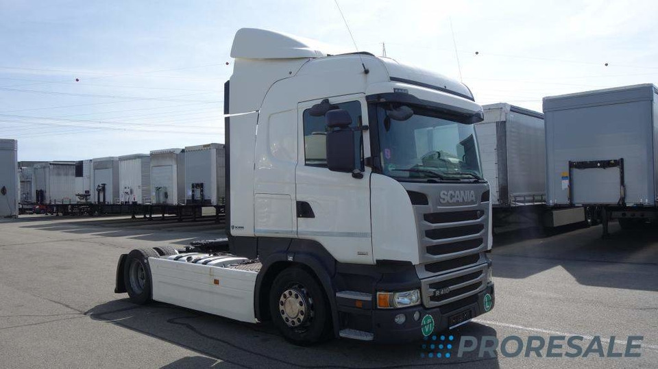 SCANIA R410 N320 LOW DECK HIGH LINE EURO 6 - Cap tractor: Foto 1 SCANIA R410 N320 LOW DECK HIGH LINE EURO 6 - Cap tractor: Foto 1