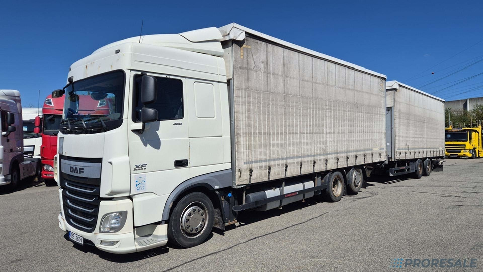 DAF XF 410 FAR SC EURO 6 - velkoobjemová souprava - prodejné jen s přívěsem SCHWARZMÜLLER TPA 2/E - cena je za celou soupravu - Camion cu prelată: Foto 2 DAF XF 410 FAR SC EURO 6 - velkoobjemová souprava - prodejné jen s přívěsem SCHWARZMÜLLER TPA 2/E - cena je za celou soupravu - Camion cu prelată: Foto 2