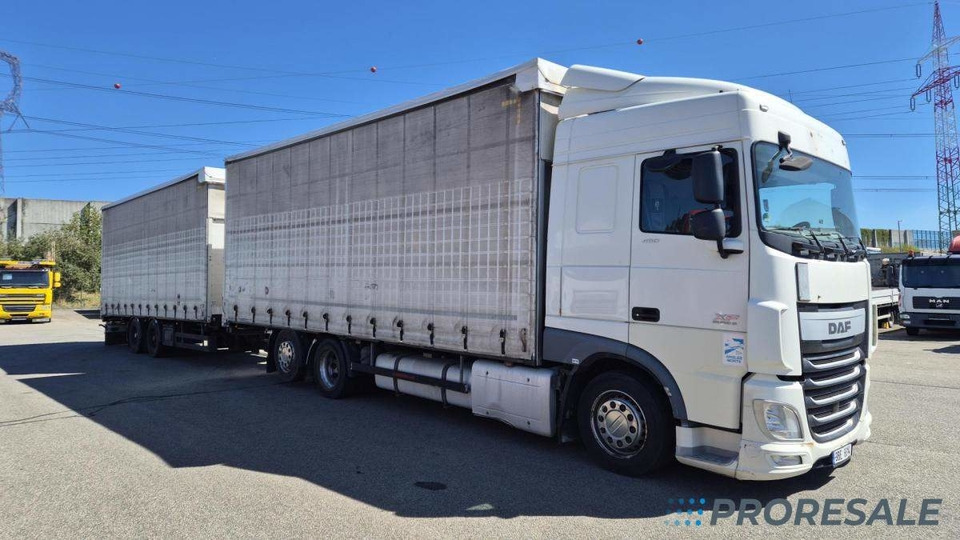 SCHWARZMÜLLER TPA 2/E - velkoobjemová souprava - prodejné jen s vozidlem DAF D1883K - cena je za celou soupravu - Camion cu prelată: Foto 2 SCHWARZMÜLLER TPA 2/E - velkoobjemová souprava - prodejné jen s vozidlem DAF D1883K - cena je za celou soupravu - Camion cu prelată: Foto 2