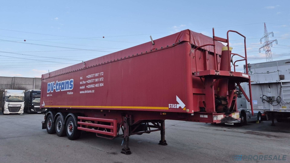 STAS SZ 336 K - sklápěč 52 m3 - Fe / Al - Semiremorcă basculantă: Foto 1 STAS SZ 336 K - sklápěč 52 m3 - Fe / Al - Semiremorcă basculantă: Foto 1