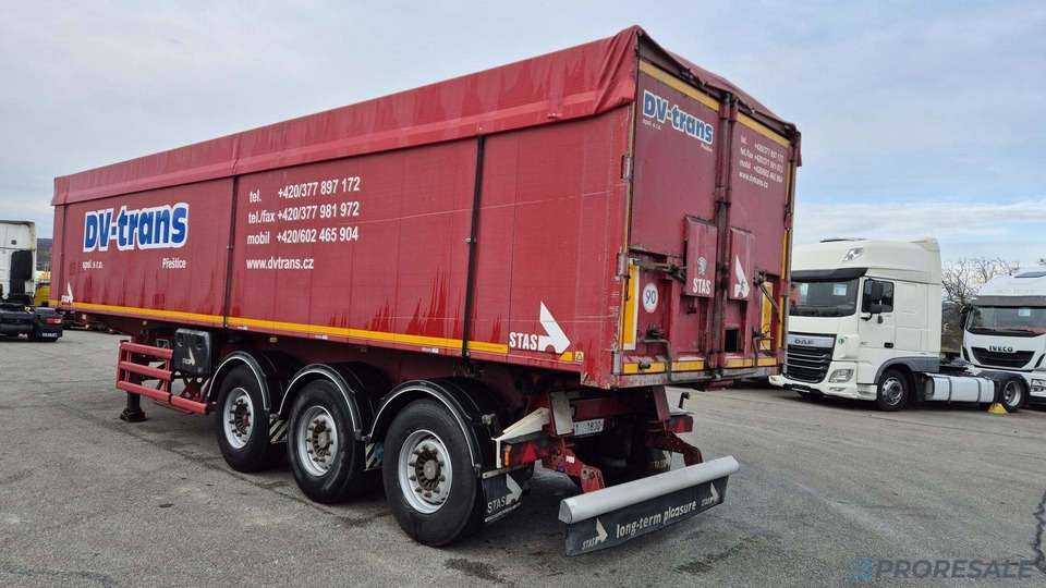 STAS SZ 336 K - sklápěč 52 m3 - Fe / Al - Semiremorcă basculantă: Foto 3 STAS SZ 336 K - sklápěč 52 m3 - Fe / Al - Semiremorcă basculantă: Foto 3