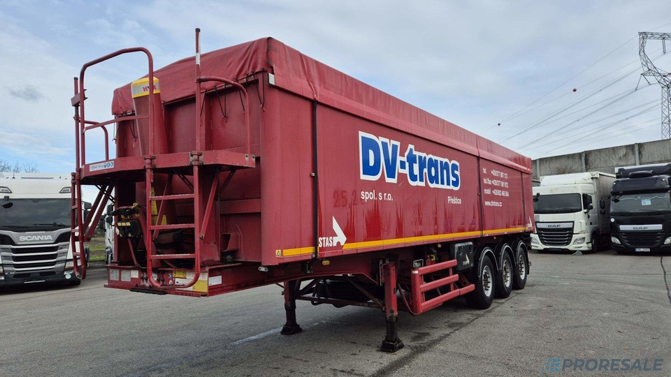 STAS SZ 336 K - sklápěč 52 m3 - Fe / Al - Semiremorcă basculantă: Foto 2 STAS SZ 336 K - sklápěč 52 m3 - Fe / Al - Semiremorcă basculantă: Foto 2