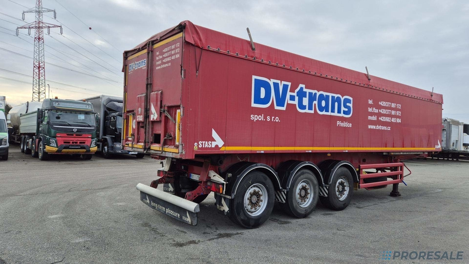 STAS SZ 336 K - sklápěč 52 m3 - Fe / Al - Semiremorcă basculantă: Foto 4 STAS SZ 336 K - sklápěč 52 m3 - Fe / Al - Semiremorcă basculantă: Foto 4