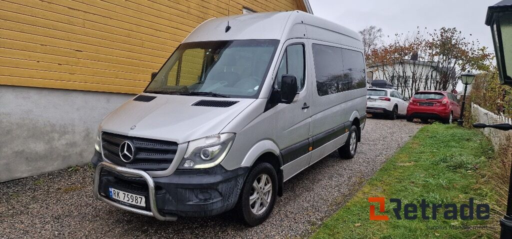 2014 Buss 10 seter MERCEDES-BENZ SPRINTER 316 EU-Godkjent - Microbuz, Transport persoane: Foto 1 2014 Buss 10 seter MERCEDES-BENZ SPRINTER 316 EU-Godkjent - Microbuz, Transport persoane: Foto 1