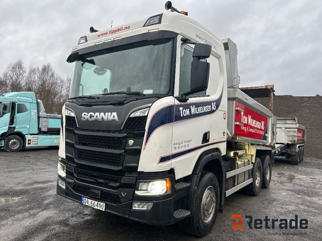 2019 Tippbil SCANIA R 580 6x2 EU-Godkjent - Camion basculantă: Foto 1 2019 Tippbil SCANIA R 580 6x2 EU-Godkjent - Camion basculantă: Foto 1