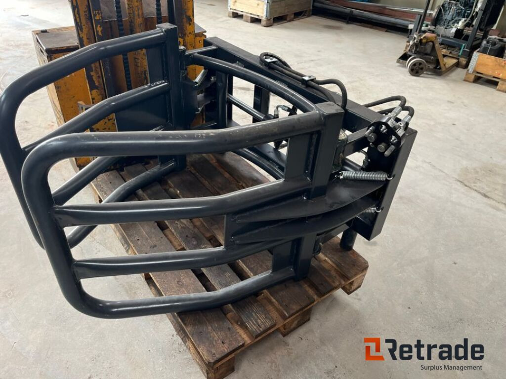 Balletang til minilæsser / Ball tongs for mini loader - Clemă: Foto 1 Balletang til minilæsser / Ball tongs for mini loader - Clemă: Foto 1