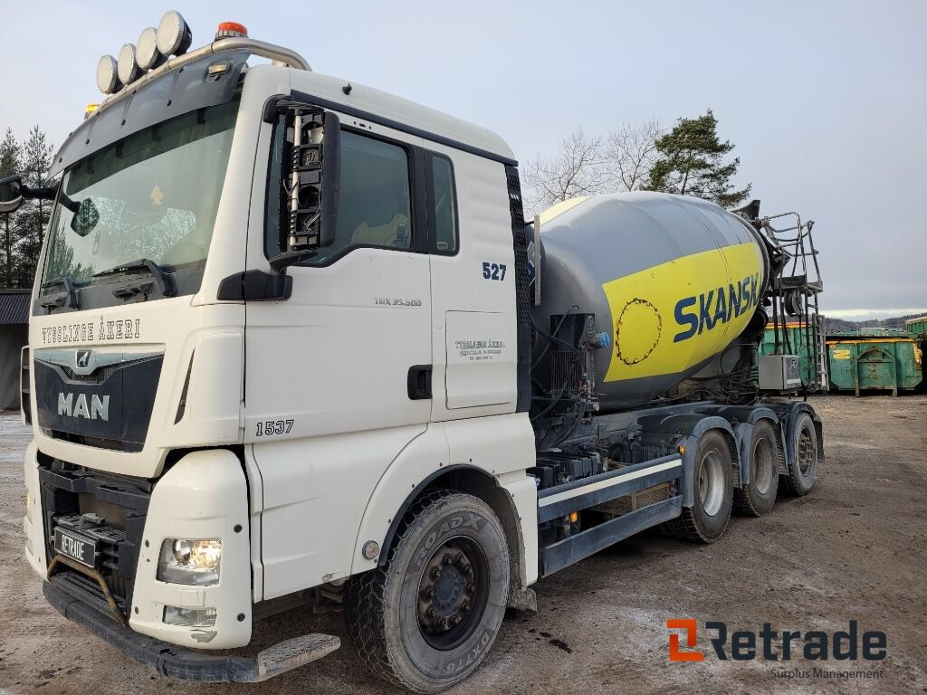 Betongbil betongroterare MAN TGX 35.500 8X4-4 BL Euro 6 - Autobetonieră: Foto 1 Betongbil betongroterare MAN TGX 35.500 8X4-4 BL Euro 6 - Autobetonieră: Foto 1