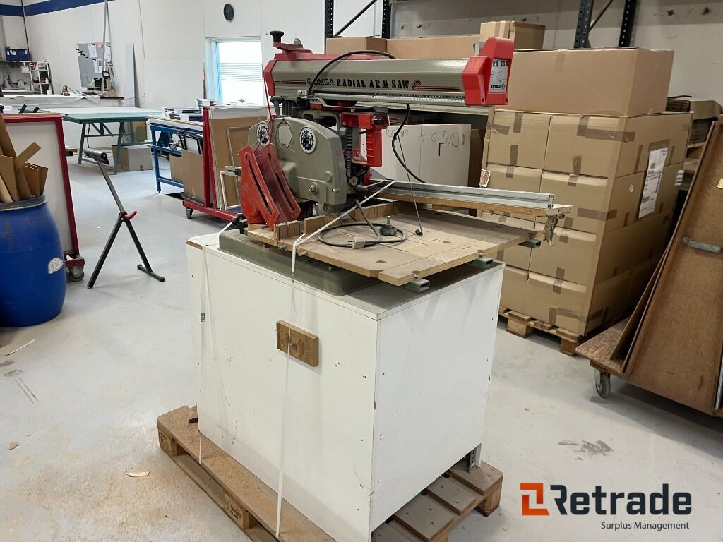 Industrimaskiner OMGA Radial Arm Sav RN 350 Ø 300 Afkorter sav - Echipament industrial: Foto 3 Industrimaskiner OMGA Radial Arm Sav RN 350 Ø 300 Afkorter sav - Echipament industrial: Foto 3