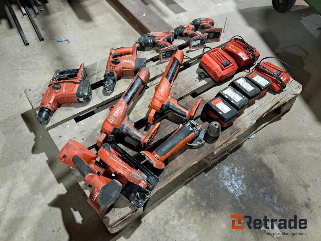 En palle med Hilti værktøj - Alt virker - Echipamente de constructii: Foto 3 En palle med Hilti værktøj - Alt virker - Echipamente de constructii: Foto 3