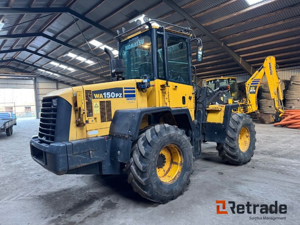 Hjullæsser Komatsu WA 150 - Încărcător frontal pe pneuri: Foto 3 Hjullæsser Komatsu WA 150 - Încărcător frontal pe pneuri: Foto 3