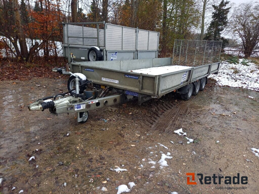 IFOR WILLIAMS TB TB5521-353 Maskintrailer - Remorcă platformă: Foto 1 IFOR WILLIAMS TB TB5521-353 Maskintrailer - Remorcă platformă: Foto 1