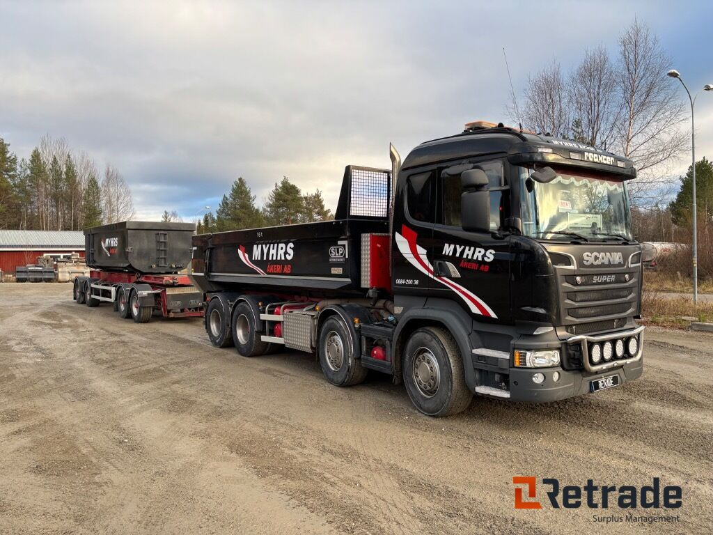 Kassettbilsekipage Scania R730 8X4 - Camion basculantă, Remorcă abroll/ Skiploader: Foto 2 Kassettbilsekipage Scania R730 8X4 - Camion basculantă, Remorcă abroll/ Skiploader: Foto 2