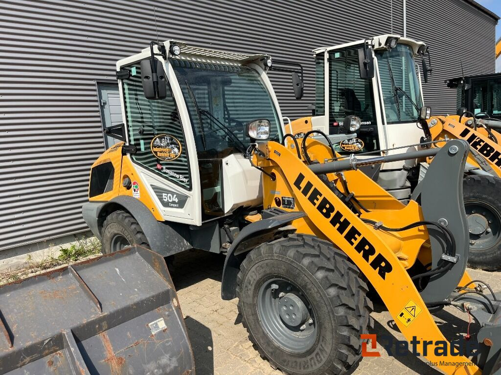 Kompaktlæsser Liebherr L504 Miniloader - Încărcător frontal pe pneuri: Foto 4 Kompaktlæsser Liebherr L504 Miniloader - Încărcător frontal pe pneuri: Foto 4
