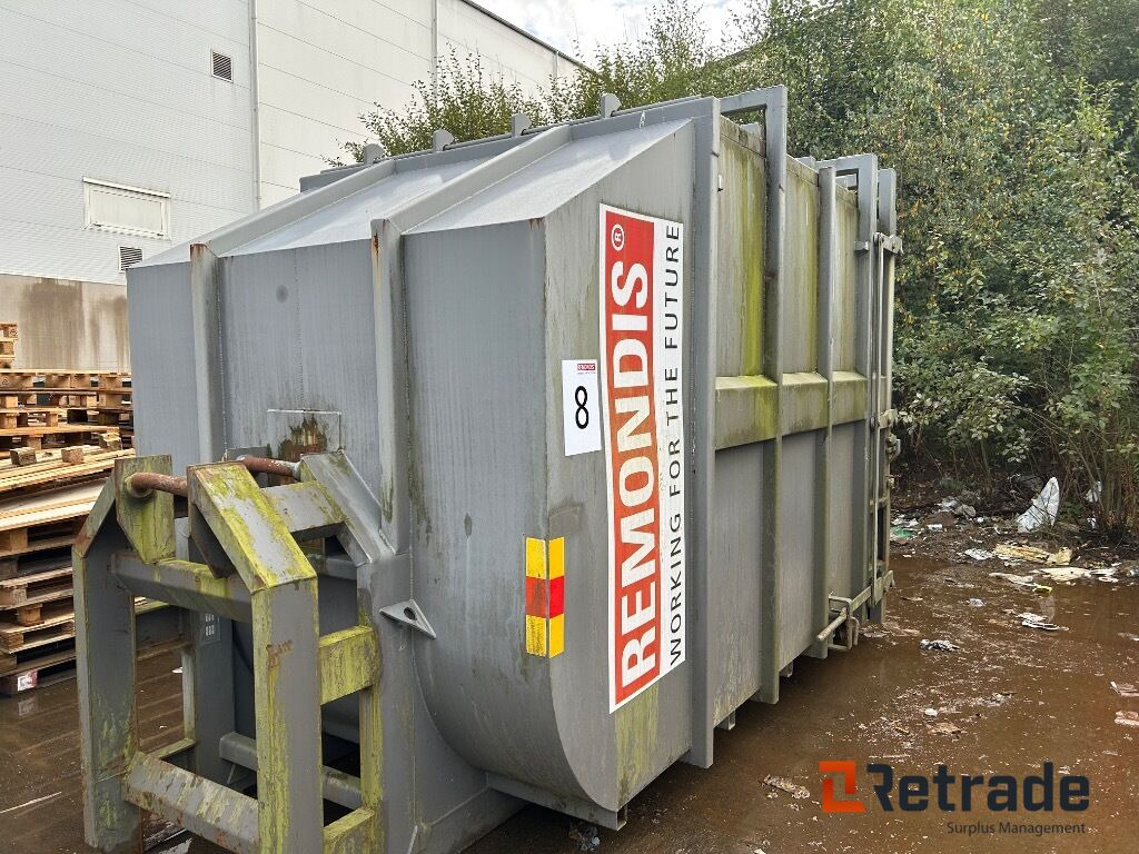 Lastväxlarflak komprimatorbehållare BFAB LV-22 - Container abroll: Foto 1 Lastväxlarflak komprimatorbehållare BFAB LV-22 - Container abroll: Foto 1