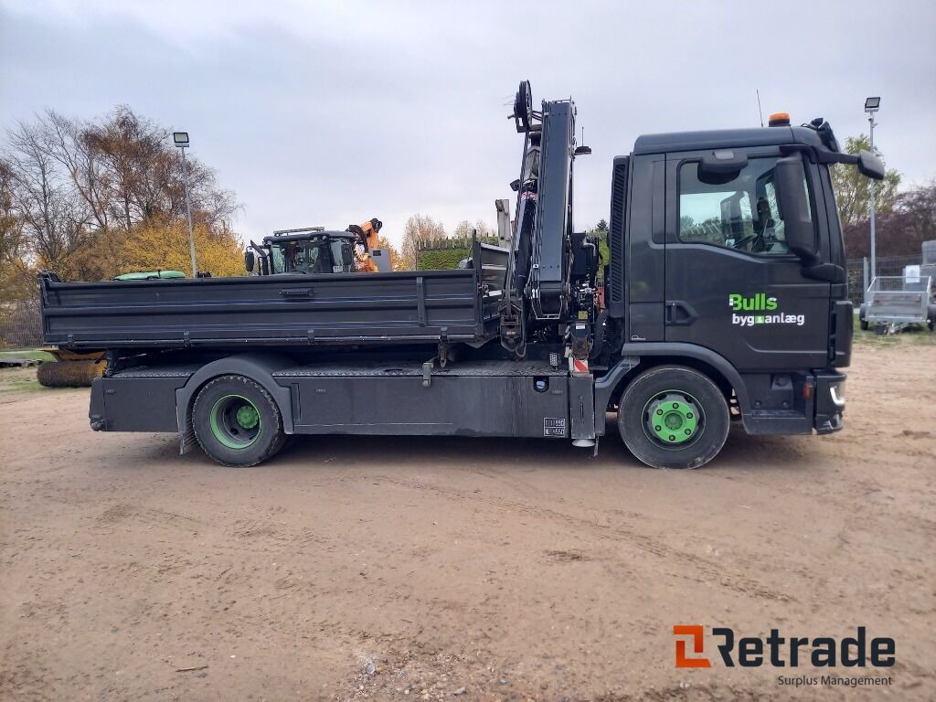 MAN TGL 12. 4X2 BL med Fassi kran - Camion basculantă, Camion cu macara: Foto 4 MAN TGL 12. 4X2 BL med Fassi kran - Camion basculantă, Camion cu macara: Foto 4