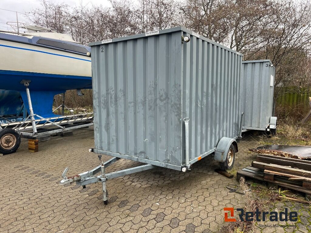 Trailer Variant Lukket Materiale trailer METAL - Remorcă furgon: Foto 1 Trailer Variant Lukket Materiale trailer METAL - Remorcă furgon: Foto 1