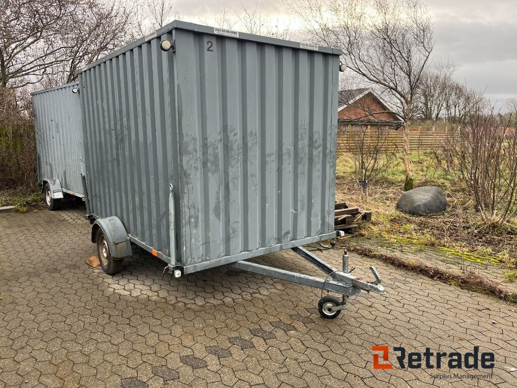 Trailer Variant Lukket Materiale trailer METAL - Remorcă furgon: Foto 3 Trailer Variant Lukket Materiale trailer METAL - Remorcă furgon: Foto 3