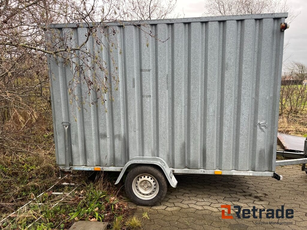 Trailer Variant Lukket Materiale trailer METAL - Remorcă furgon: Foto 5 Trailer Variant Lukket Materiale trailer METAL - Remorcă furgon: Foto 5
