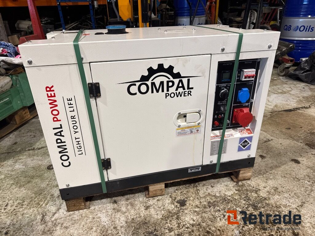 Generator COMPAL Power VG-R110 - Utilaje constructii: Foto 1 Generator COMPAL Power VG-R110 - Utilaje constructii: Foto 1