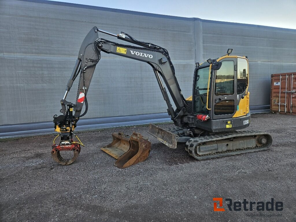 Grävmaskin Volvo ECR58D Tiltrotator Redskap - Utilaje constructii: Foto 1 Grävmaskin Volvo ECR58D Tiltrotator Redskap - Utilaje constructii: Foto 1
