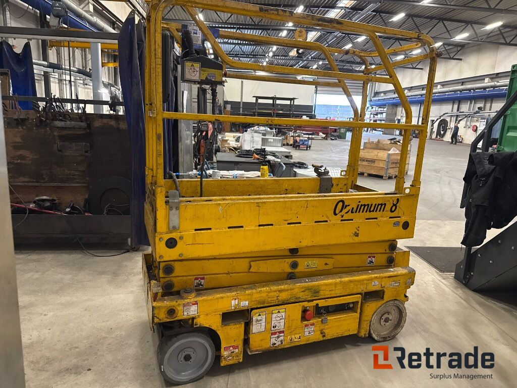 Sakselift Haulotte Optimum 8 - 8 meter / scissor lift - Utilaje constructii: Foto 4 Sakselift Haulotte Optimum 8 - 8 meter / scissor lift - Utilaje constructii: Foto 4