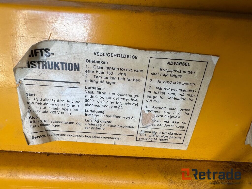 Varme kanon - Incalzitor constructii: Foto 5 Varme kanon - Incalzitor constructii: Foto 5