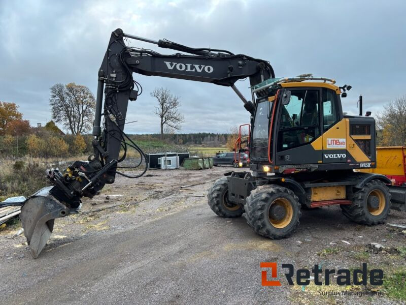 Volvo EWR150 E - Excavator pe roţi: Foto 1 Volvo EWR150 E - Excavator pe roţi: Foto 1