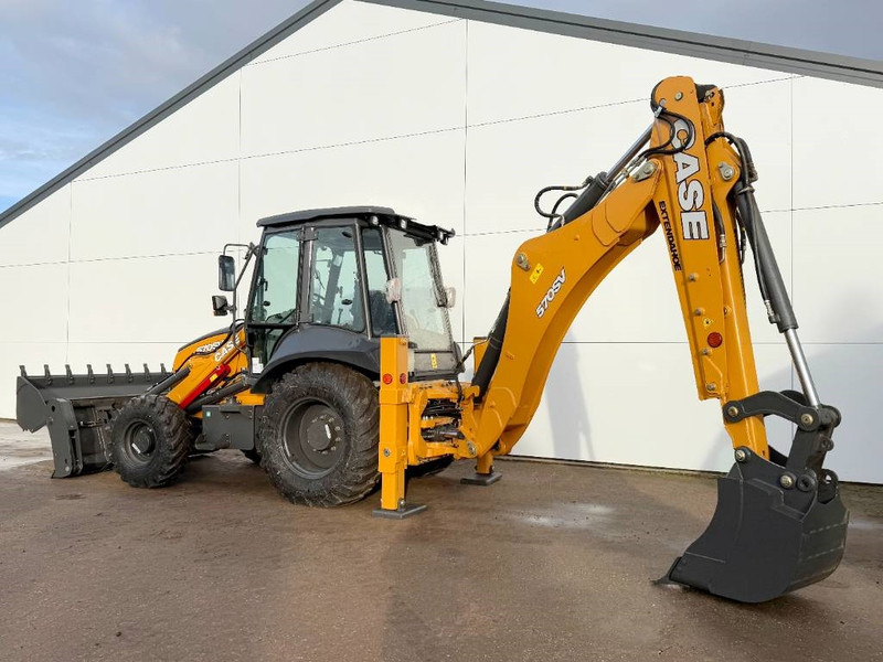 Case 570SV 4WD - 4/1 Bucket / Telescopic Boom / AC - Buldoexcavator: Foto 2 Case 570SV 4WD - 4/1 Bucket / Telescopic Boom / AC - Buldoexcavator: Foto 2