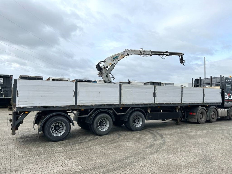 Pacton T3-003 Brick Trailer - Kennis 16000-R Crane - Semiremorcă platformă: Foto 4 Pacton T3-003 Brick Trailer - Kennis 16000-R Crane - Semiremorcă platformă: Foto 4