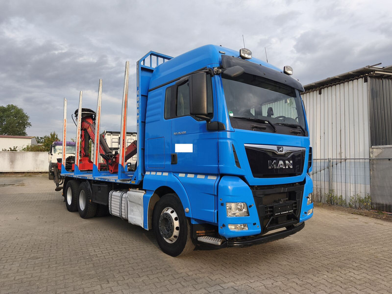 MAN TGX 26.500 Holz-LKW Euro6 6x4 Holztransporter m Palfinger (16) - Camion forestier, Camion cu macara: Foto 2 MAN TGX 26.500 Holz-LKW Euro6 6x4 Holztransporter m Palfinger (16) - Camion forestier, Camion cu macara: Foto 2