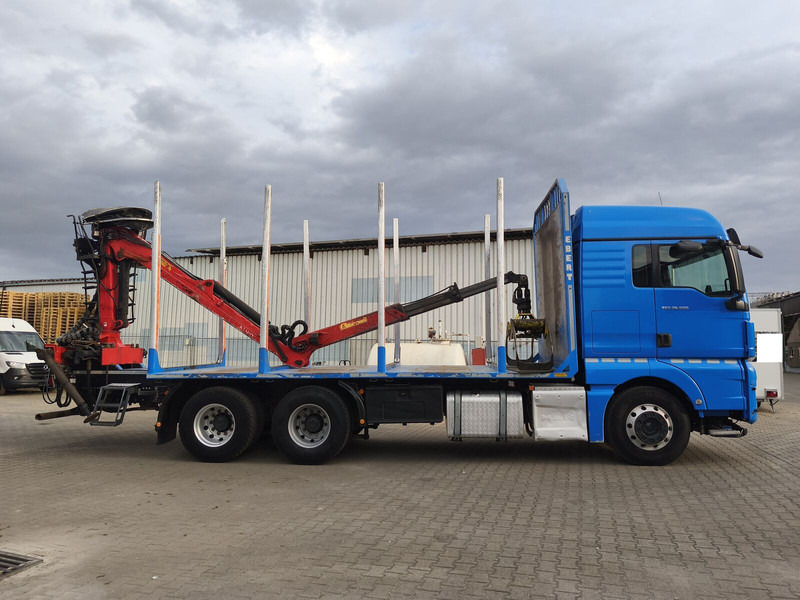 MAN TGX 26.500 Holz-LKW Euro6 6x4 Holztransporter m Palfinger (16) - Camion forestier, Camion cu macara: Foto 4 MAN TGX 26.500 Holz-LKW Euro6 6x4 Holztransporter m Palfinger (16) - Camion forestier, Camion cu macara: Foto 4