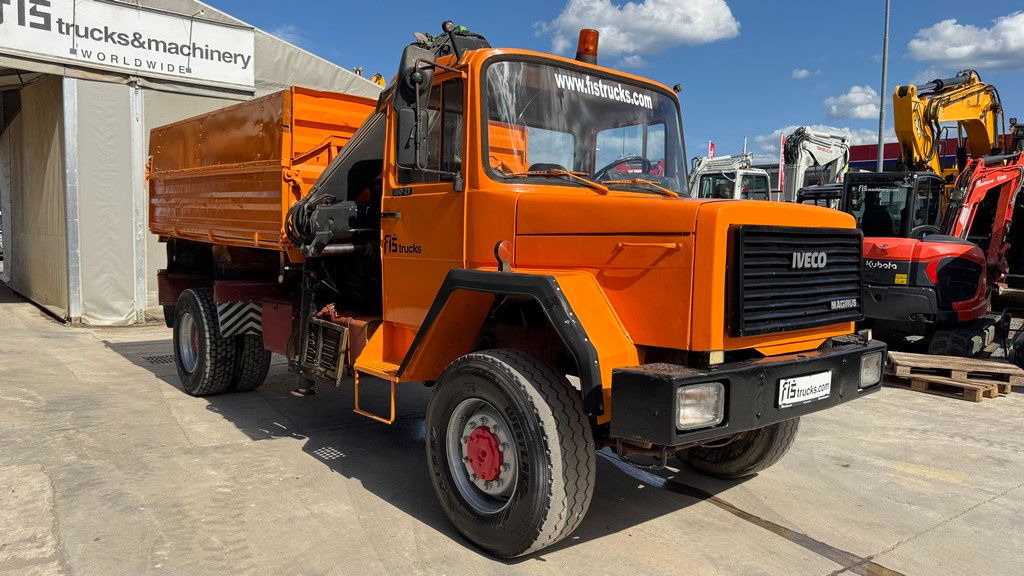 Iveco 160-23 4x4 tipper - crane 9m - Camion basculantă: Foto 3 Iveco 160-23 4x4 tipper - crane 9m - Camion basculantă: Foto 3
