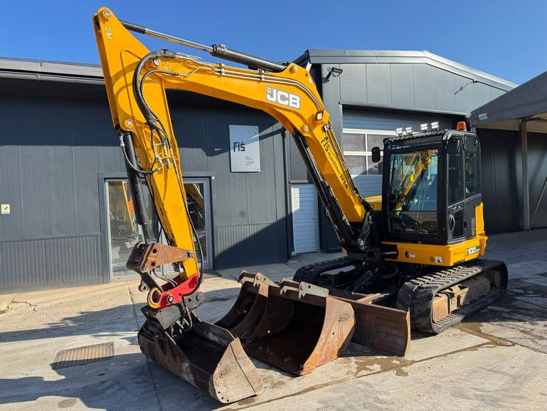 JCB 100C-1 - 3X Buckets - 2018 Year - 4300 Hours - Mini excavator: Foto 1 JCB 100C-1 - 3X Buckets - 2018 Year - 4300 Hours - Mini excavator: Foto 1