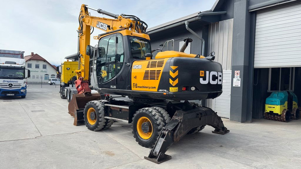 JCB JS175W - 2019 Year - 6640 Hours - Stabilizers - Excavator pe roţi: Foto 3 JCB JS175W - 2019 Year - 6640 Hours - Stabilizers - Excavator pe roţi: Foto 3