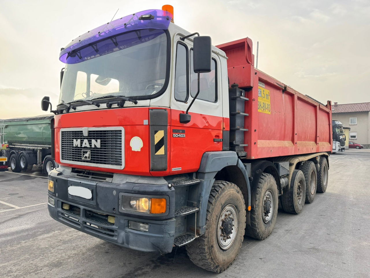 MAN 50.403 10x8 mulda tipper 24.5 m3 - Camion basculantă: Foto 1 MAN 50.403 10x8 mulda tipper 24.5 m3 - Camion basculantă: Foto 1