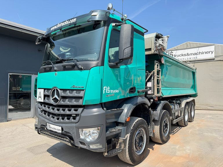 Mercedes-Benz Arocs 3248 8X4 mulda tipper - electric taurpaulin - Camion basculantă: Foto 1 Mercedes-Benz Arocs 3248 8X4 mulda tipper - electric taurpaulin - Camion basculantă: Foto 1
