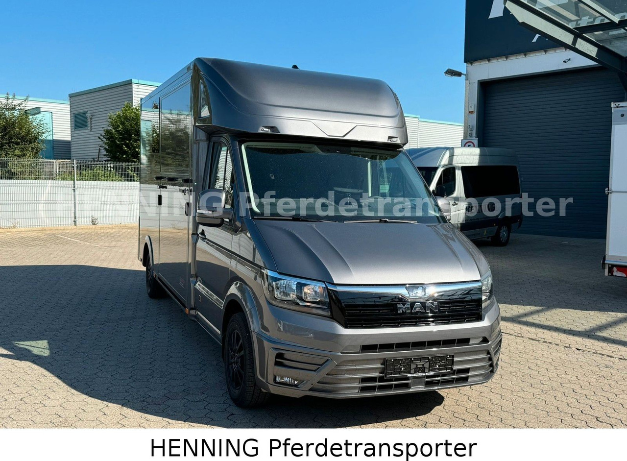 MAN TGE 3 - Sitzer *KLIMA PFERDEABTEIL* - Camion transport animale: Foto 2 MAN TGE 3 - Sitzer *KLIMA PFERDEABTEIL* - Camion transport animale: Foto 2