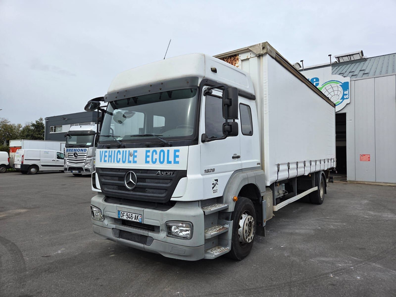 Mercedes-Benz Axor 1829 - full steel/lames - Camion cu prelată: Foto 1 Mercedes-Benz Axor 1829 - full steel/lames - Camion cu prelată: Foto 1