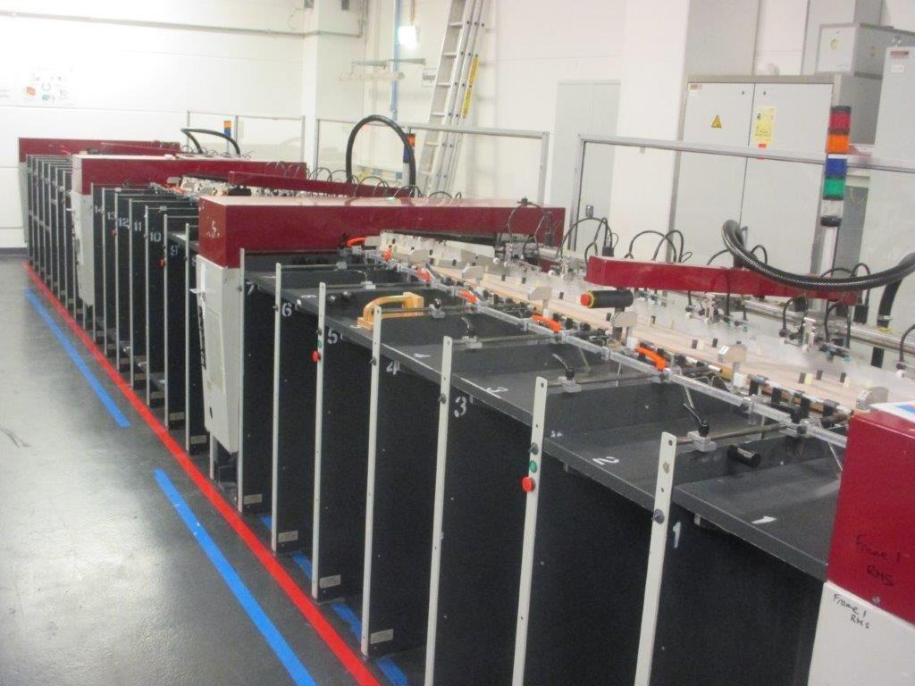 Setmaster 22 Stations A 3 Oversize Belt Transport System Gathering Machine - Mașină de tipar: Foto 1 Setmaster 22 Stations A 3 Oversize Belt Transport System Gathering Machine - Mașină de tipar: Foto 1