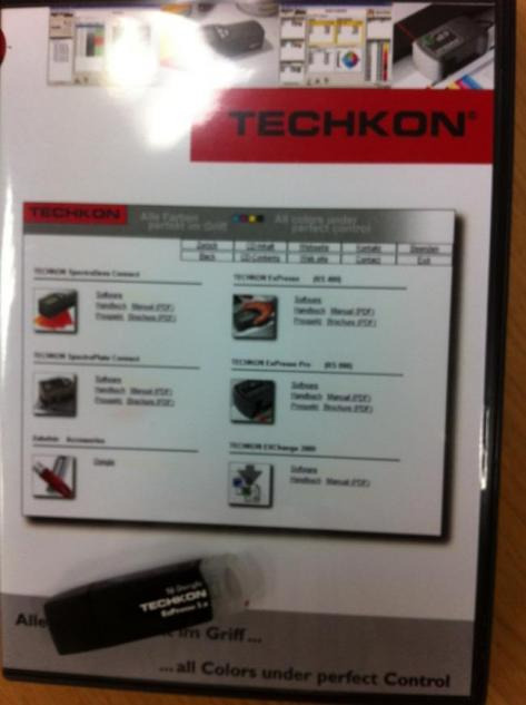 Techkon SpectroJet Scan Spectrometer - Mașină de tipar: Foto 2 Techkon SpectroJet Scan Spectrometer - Mașină de tipar: Foto 2
