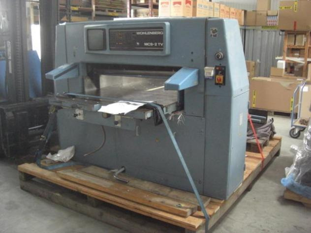 Wohlenberg 115 MCS-2 TV high-speed cutter - Mașină de tăiat hârtie: Foto 1 Wohlenberg 115 MCS-2 TV high-speed cutter - Mașină de tăiat hârtie: Foto 1