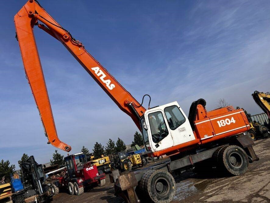 Atlas 1804MI - Excavator pentru manipulare de materiale: Foto 1 Atlas 1804MI - Excavator pentru manipulare de materiale: Foto 1