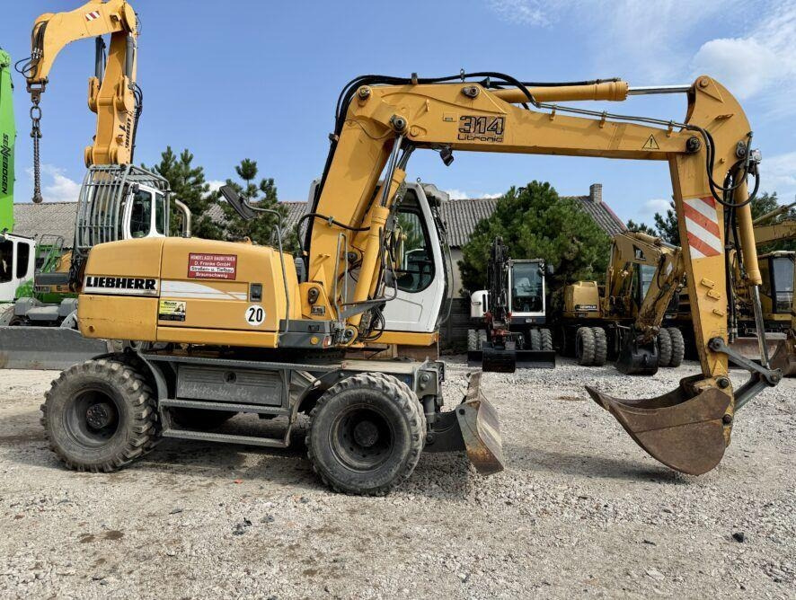 Liebherr A314 - Excavator pe roţi: Foto 4 Liebherr A314 - Excavator pe roţi: Foto 4